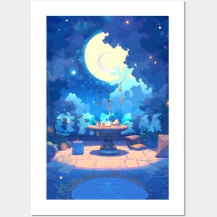 Moon sanctuary Posters and Art